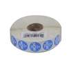 National Checking .75" Circle Trilingual Permanent Blue Monday Label, PK2000 P7501R